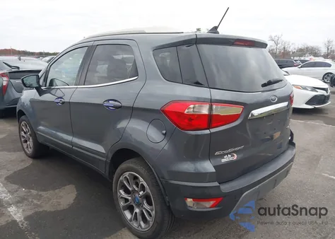 2018 Ford Ecosport Titanium z USA, uszkodzony, nr VIN MAJ6P1WL2JC197286